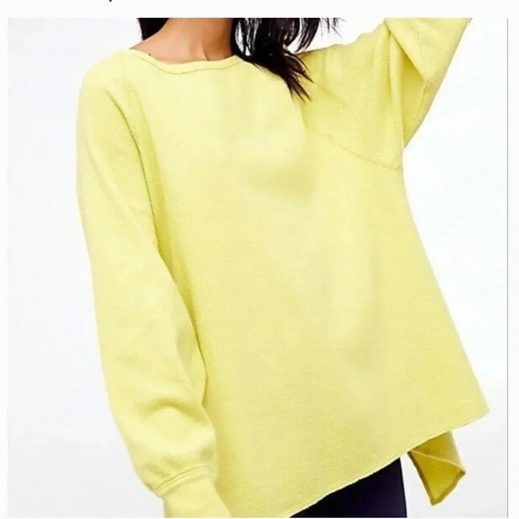 Free People Tops - Free People NWT Lemon Squeeze High-Lo Tunic size Medium